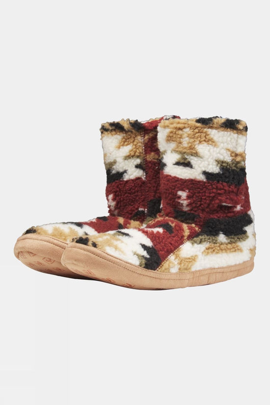 Unisex Sherpa Printed Slippers