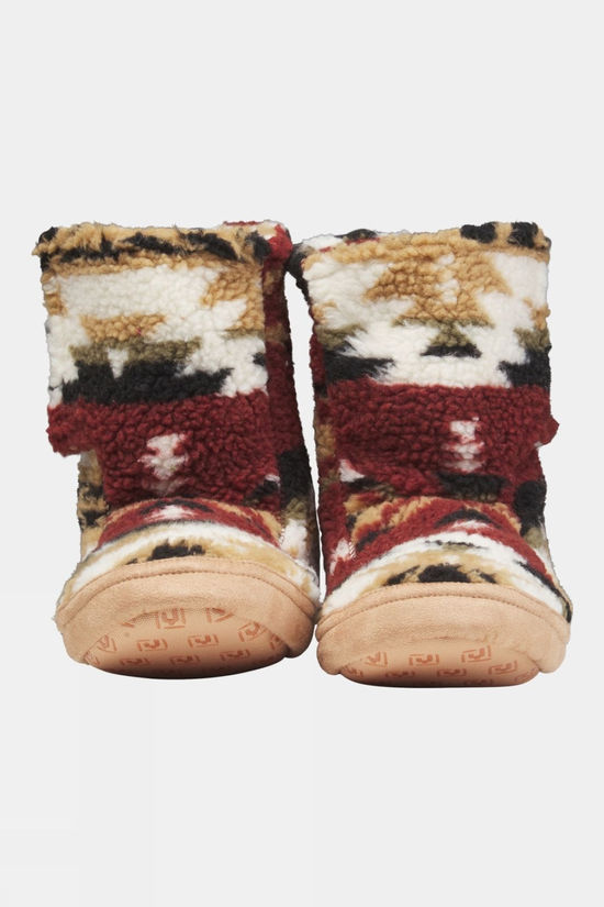 Unisex Sherpa Printed Slippers