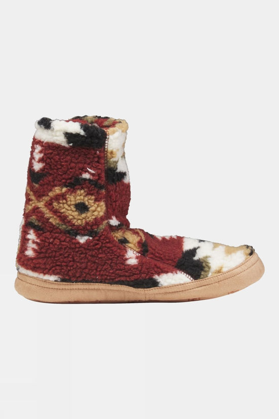 Unisex Sherpa Printed Slippers