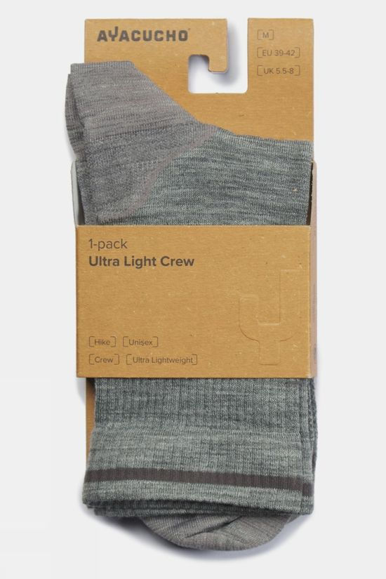 Unisex Ultra Light Crew Socks