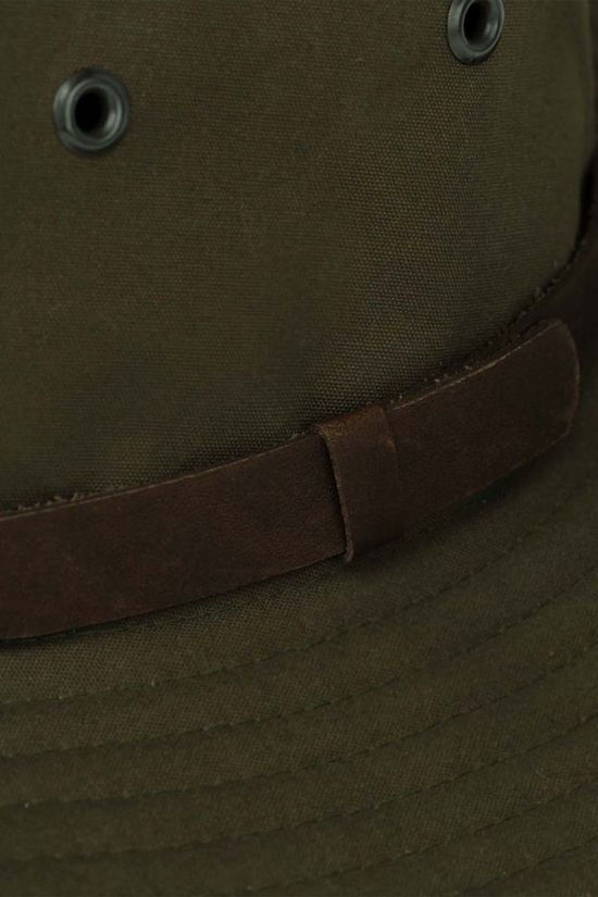Waxed Rugged Fedora Hat
