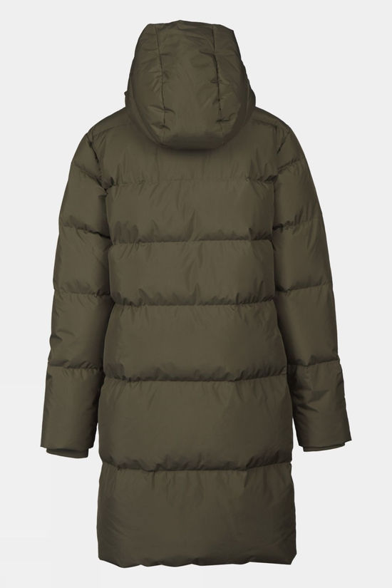 Womens Aarhus Recycled Long Down Jacket
