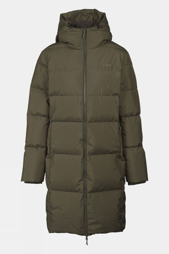 Womens Aarhus Recycled Long Down Jacket