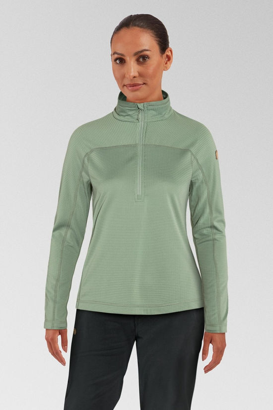 Womens Abisko Lite Fleece Half Zip Fleece