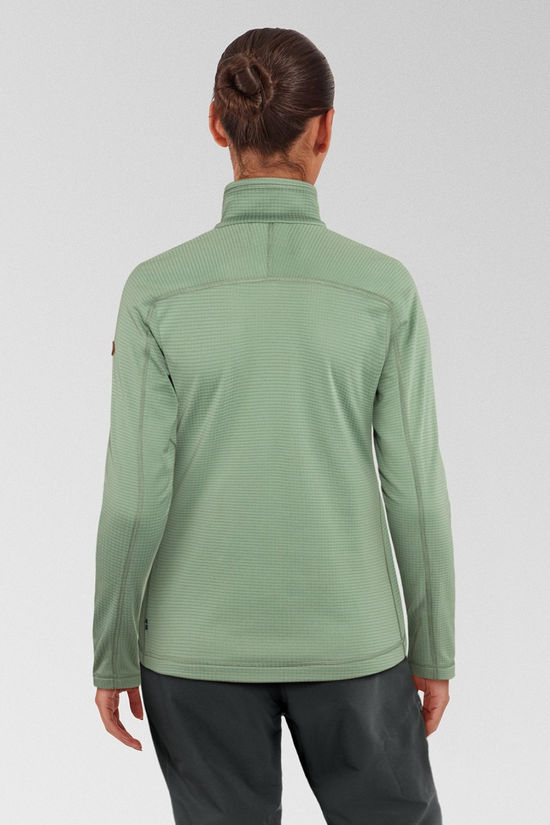 Womens Abisko Lite Fleece Half Zip Fleece