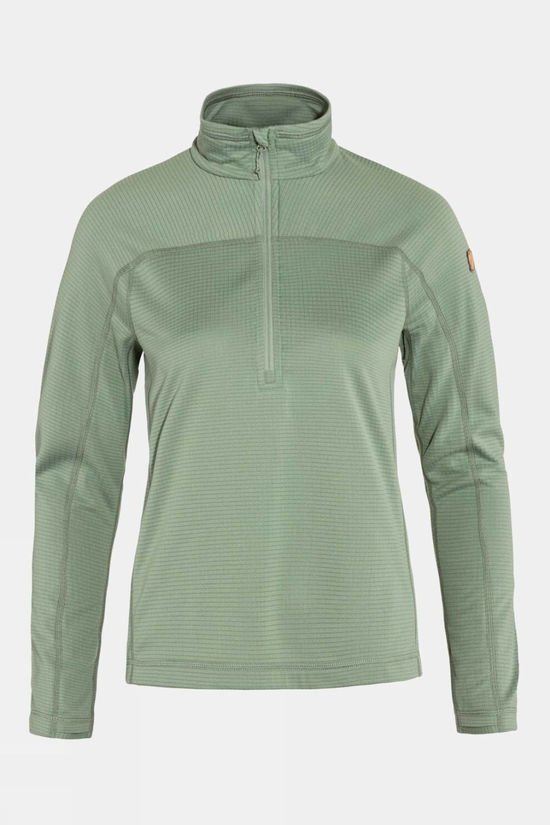 Womens Abisko Lite Fleece Half Zip Fleece