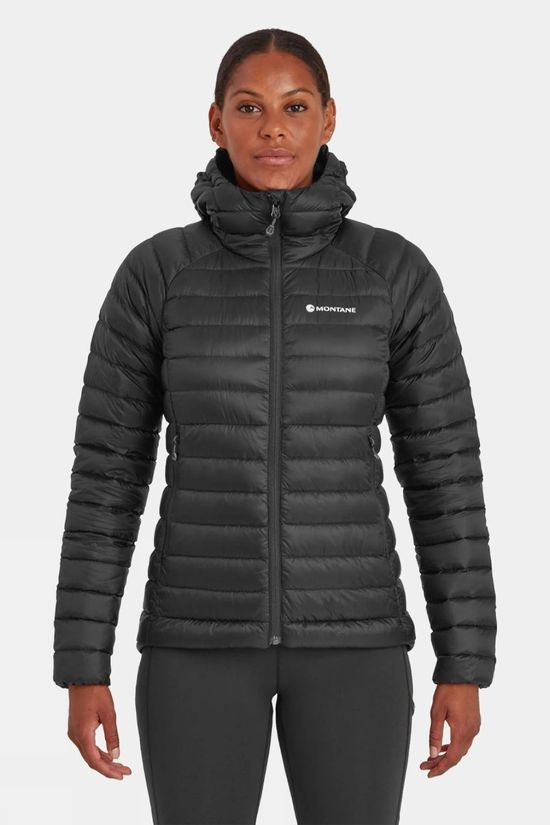 Womens Anti-Freeze Hooded Down Jacket