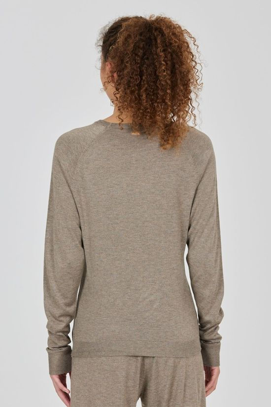 Womens Athens Knitted Crew Neck