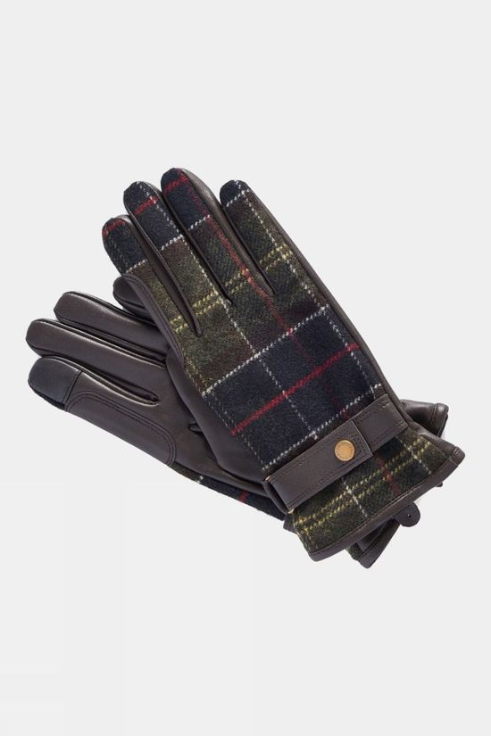 Womens Aubrey Waterproof Tartan Gloves