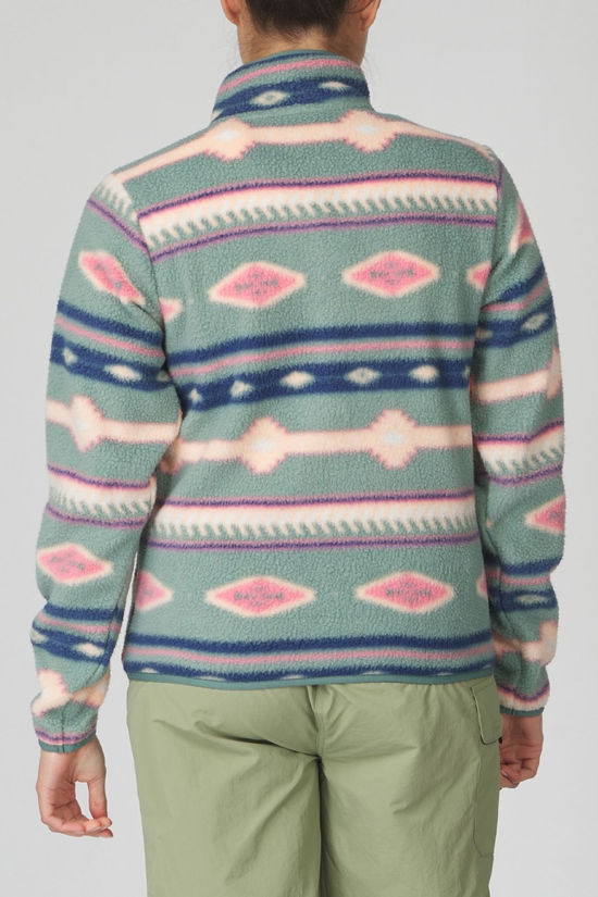 Womens Barrosa Printed Half Zip Fleece