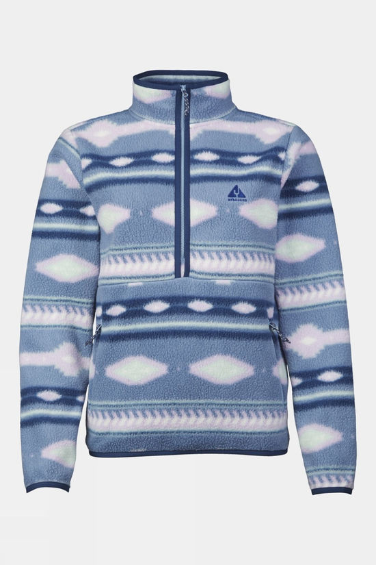 Womens Barrosa Printed Half Zip Fleece