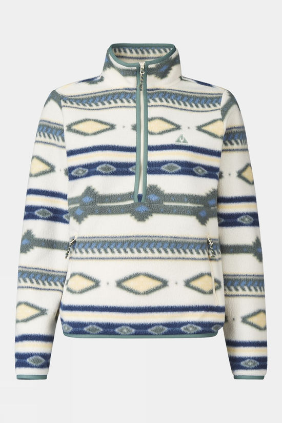 Womens Barrosa Printed Half Zip Fleece