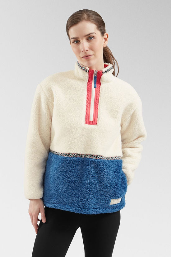 Womens Battams Half Zip Fleece
