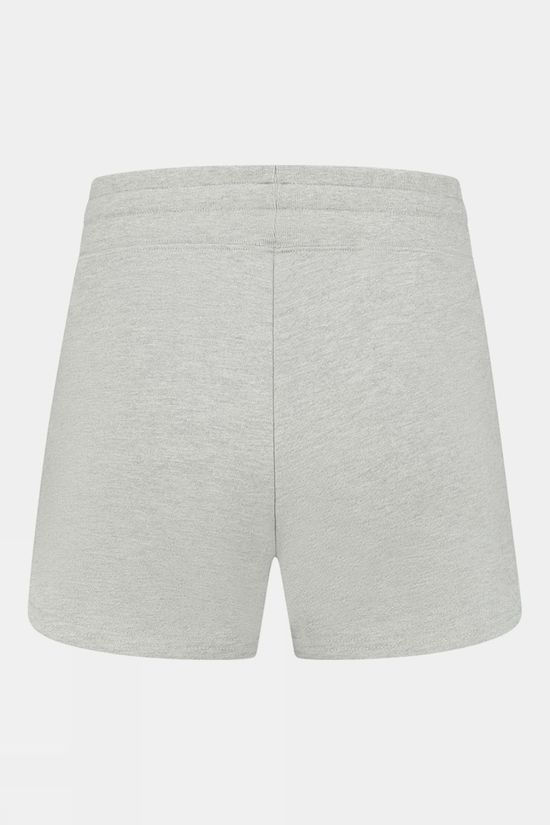 Womens Blue Fleece Shorts