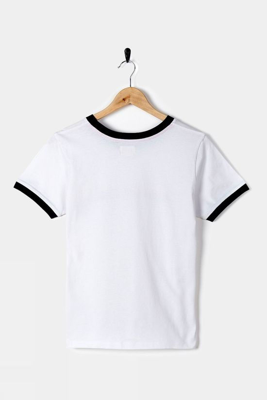 Womens Celeste Stripe Ringer T-Shirt