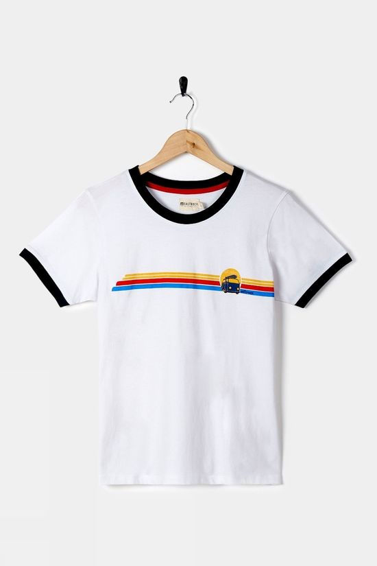 Womens Celeste Stripe Ringer T-Shirt