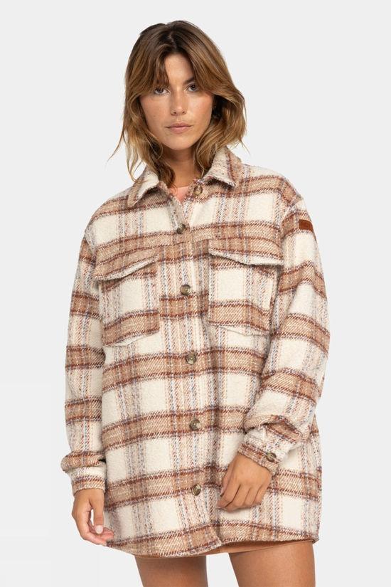 Womens Check The Swell IIII Shacket