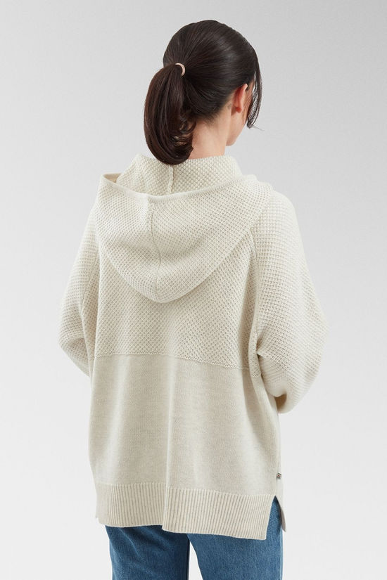 Womens Cove Organic Cotton Knitted Hoodie