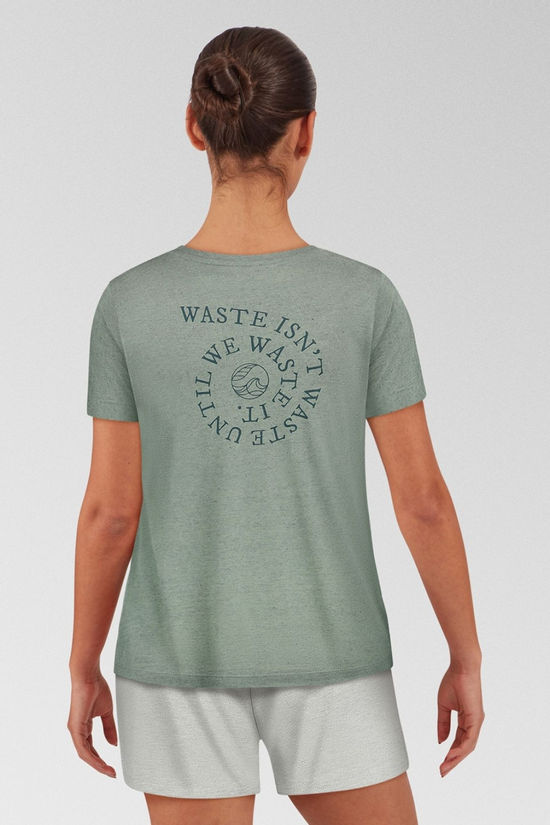 Womens Denimcel Melange Tee
