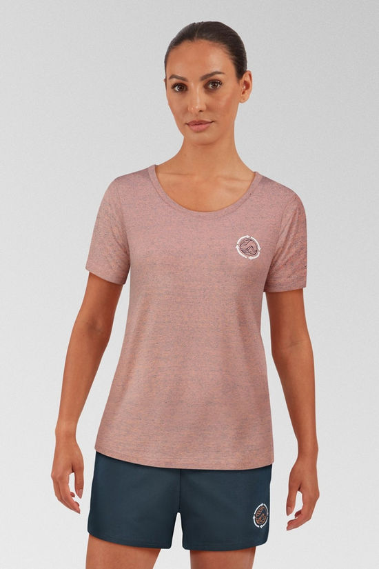 Womens Denimcel Melange Tee