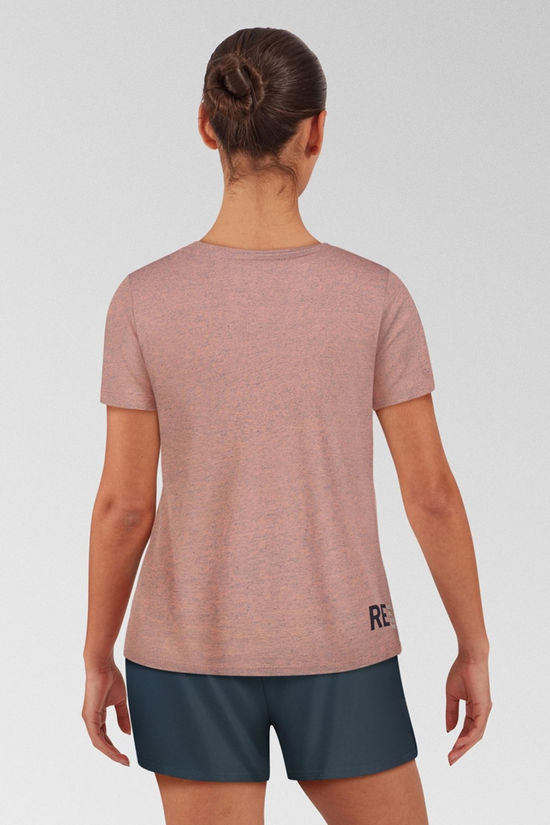 Womens Denimcel Melange Tee