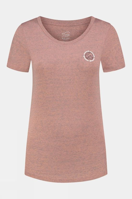Womens Denimcel Melange Tee