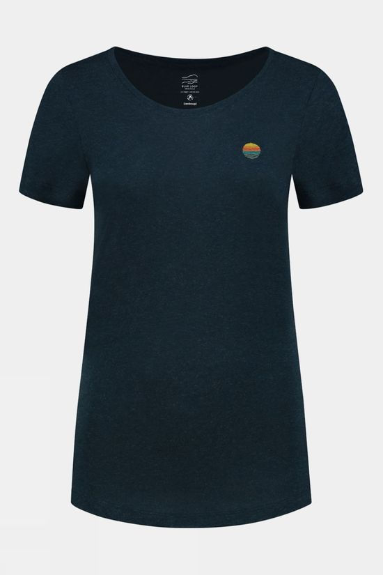Womens Denimcel Melange Tee