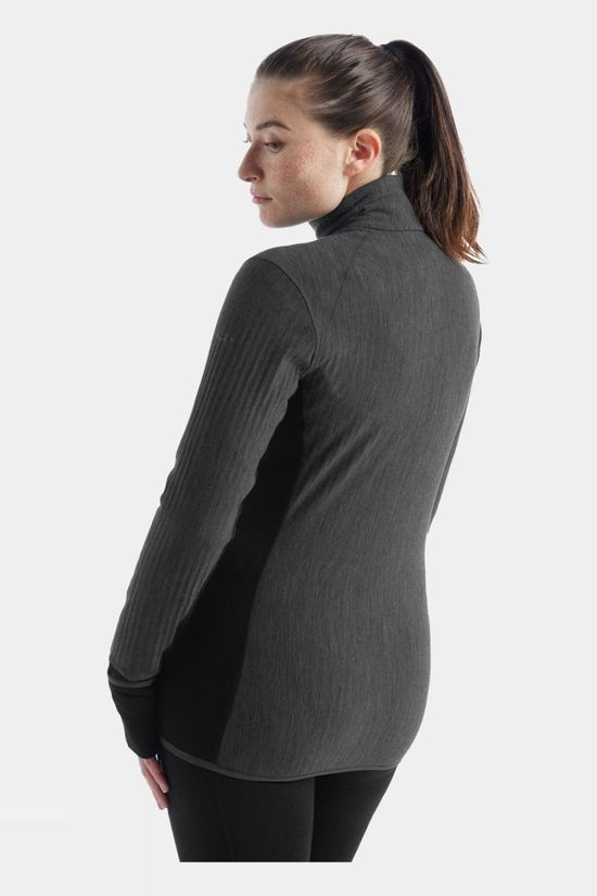Womens Descender Long Sleeve Zip Top