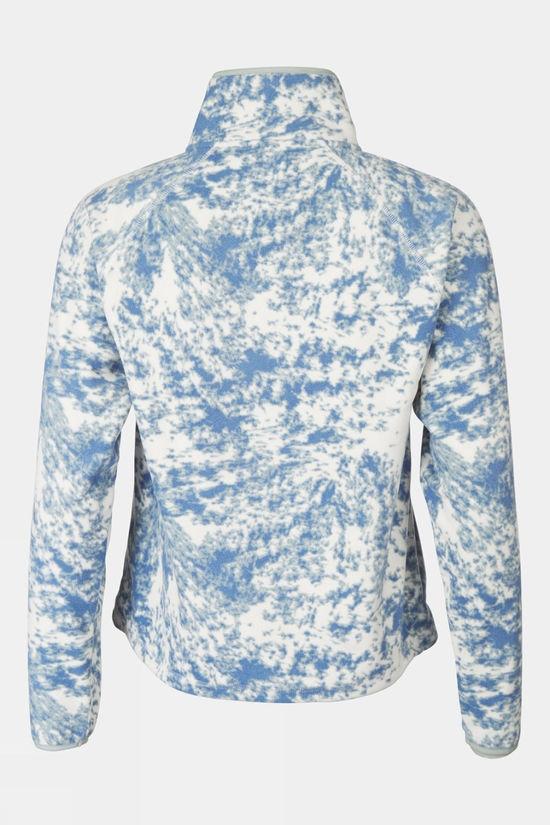 Womens Estate Printed Half Zip Fleece