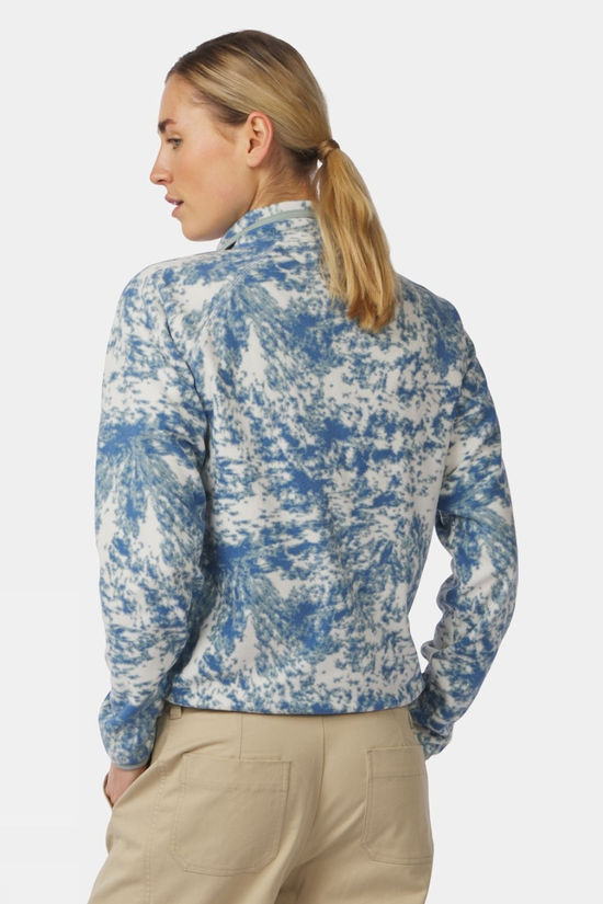 Womens Estate Printed Half Zip Fleece