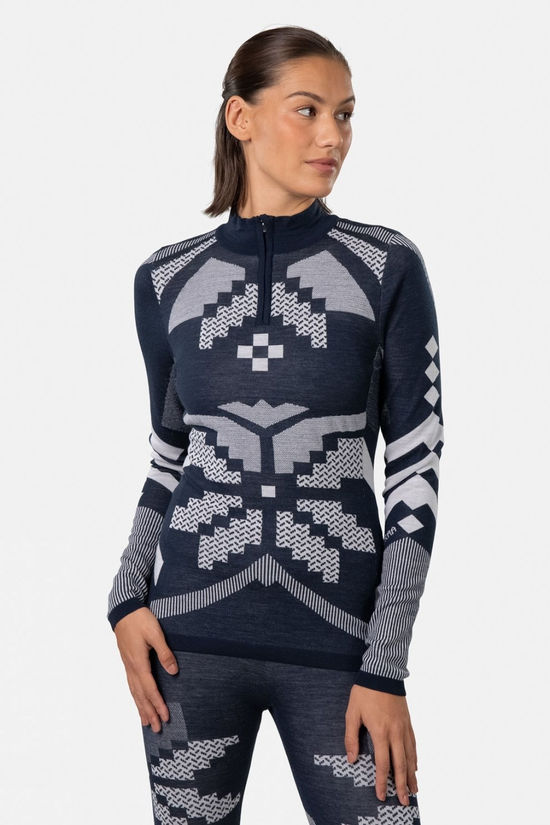 Womens Faith Half Zip Base Layer Top