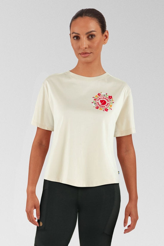 Womens Fjällblomster Logo T-Shirt