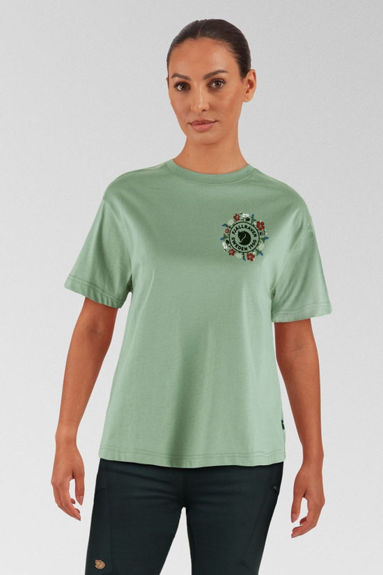 Womens Fjällblomster Logo T-Shirt