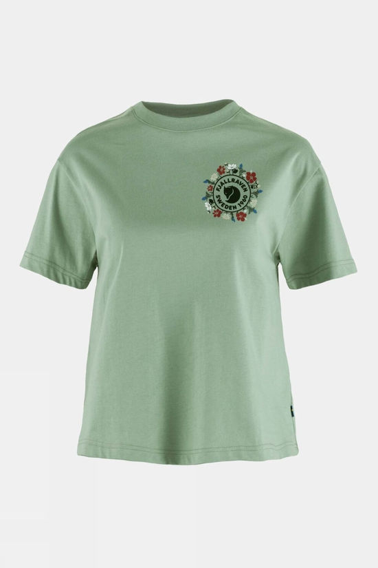 Womens Fjällblomster Logo T-Shirt