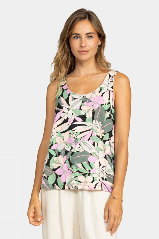 Womens Flowing Printed Vest Top