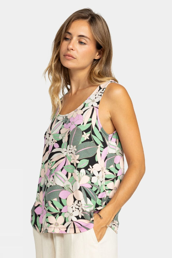 Womens Flowing Printed Vest Top