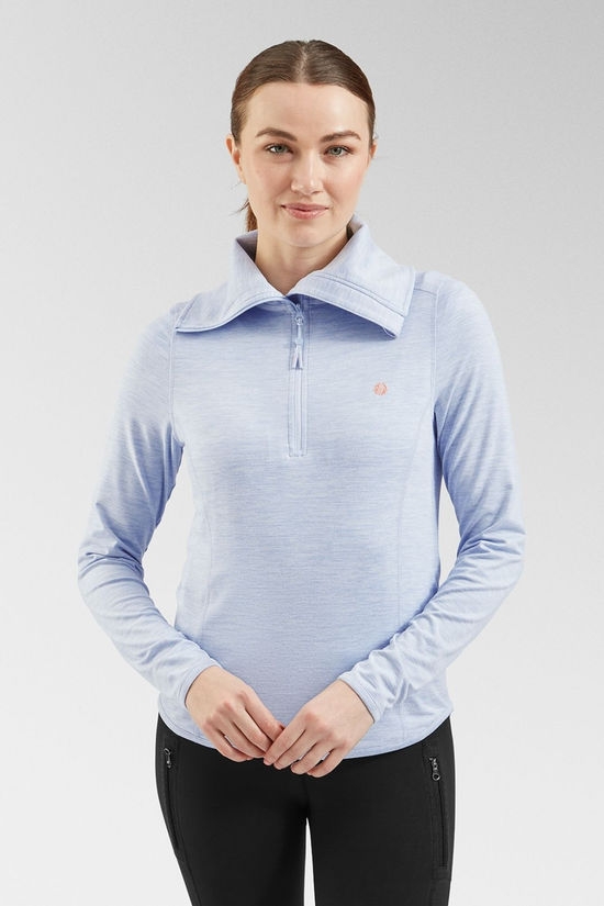 Womens Freedom Half Zip Fleece