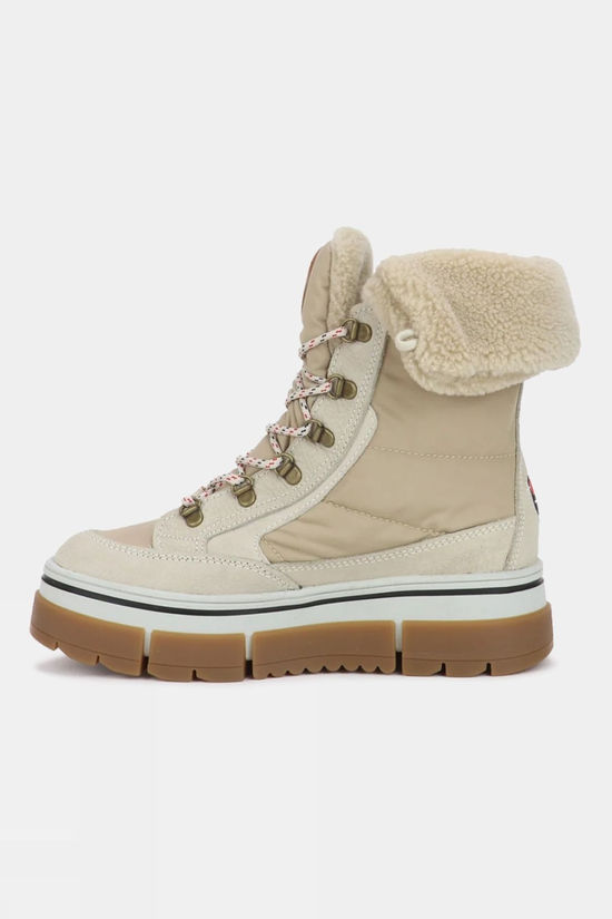 Womens Henta Lace Up Snow Boots