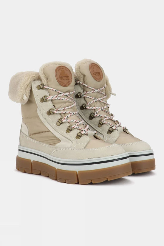Womens Henta Lace Up Snow Boots