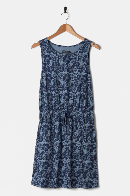 Womens Hibiscus Bauhaus Dress