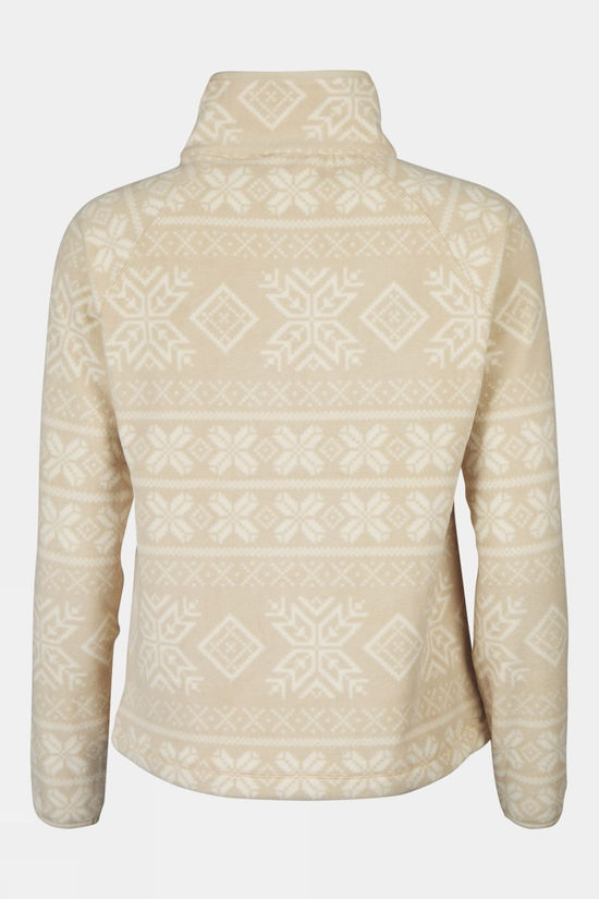 Womens Inverno Printed Half Zip Fleece