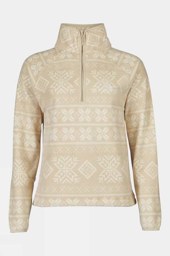 Womens Inverno Printed Half Zip Fleece