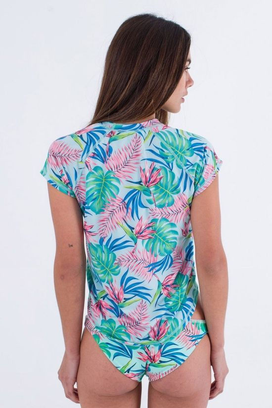 Womens Java Tropical Swim Top