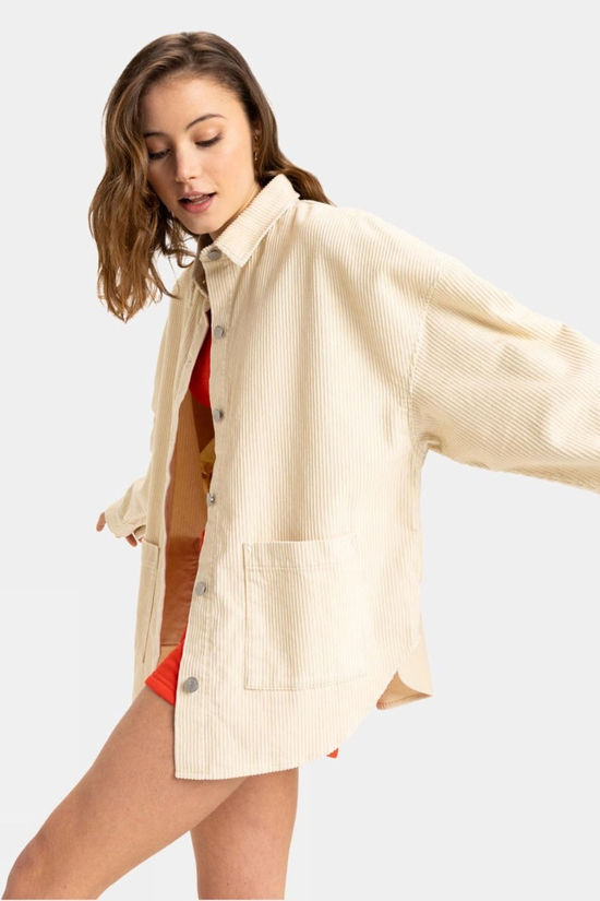 Womens Kick Back Cord Shirt Jacket