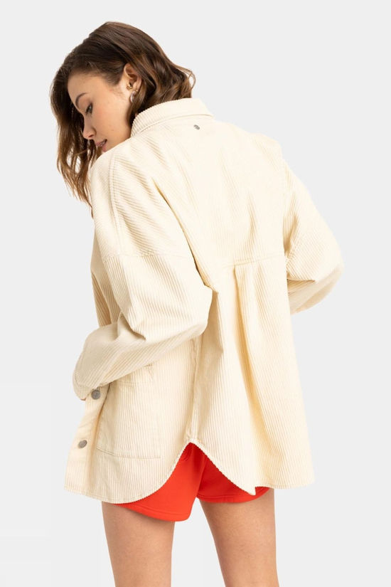 Womens Kick Back Cord Shirt Jacket