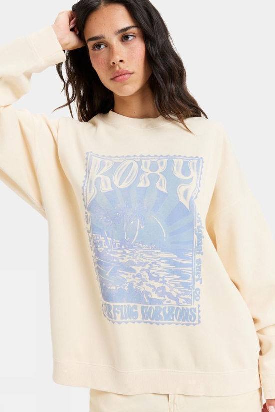 Womens Lineup Oversized Crew Sweatshirt
