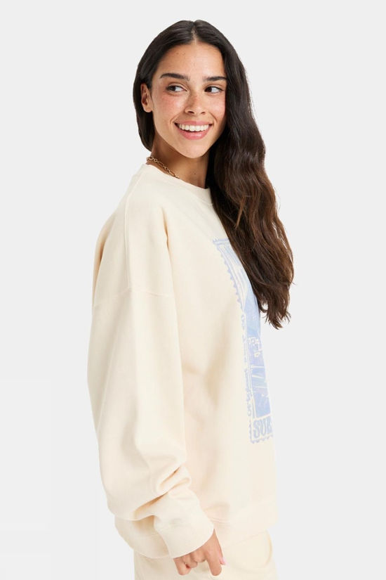 Womens Lineup Oversized Crew Sweatshirt