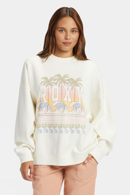 Womens Lineup Oversized Crew Sweatshirt