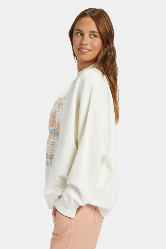 Womens Lineup Oversized Crew Sweatshirt