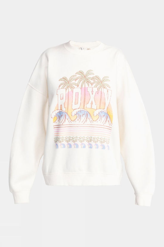 Womens Lineup Oversized Crew Sweatshirt